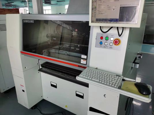 Hanwha Samsung PCB SMT Pick And Place Machine à grande vitesse automatique de seconde main