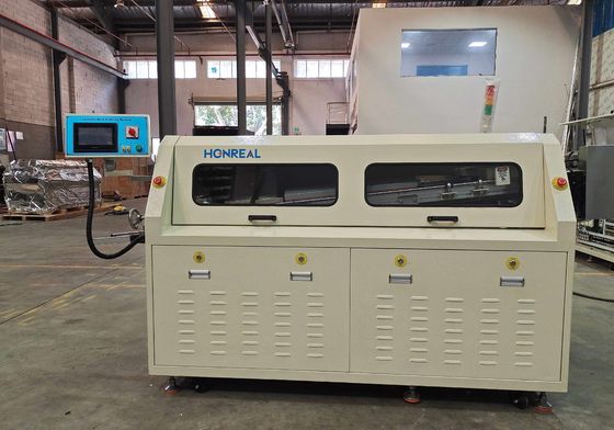 Machine à souder à la vague SMT sans plomb 380V 60Hz avec contrôle par écran tactile PLC