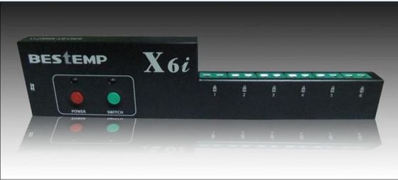 6 canaux SMT Machines connexes pour les essais de température des fours à reflux