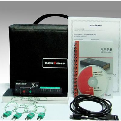 6 canaux SMT Machines connexes pour les essais de température des fours à reflux
