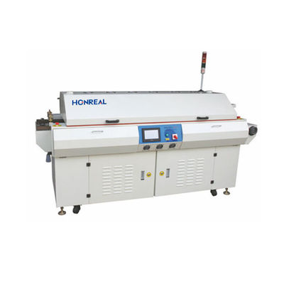 Surface de soudure SMD Monté four de reflux Petit 4 zones 980mm Tunnel de chauffage