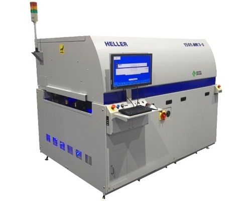 Heller machine utilisée 5 Zones four de reflux d'air SMT / SMD / LED machine à souder avec Siemens PLC