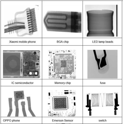 Plateforme de chargement 520 mm×520 mm Machine à rayons X pour les performances et l'alimentation électrique 220V/50Hz